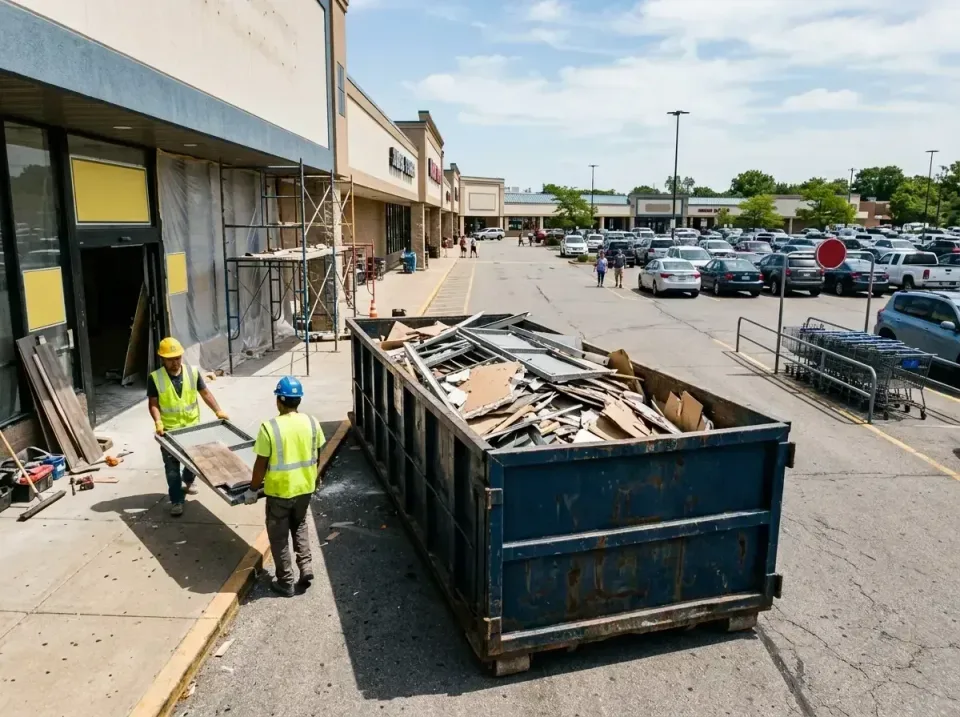 retail-store-renovation-debris-003 — frequently asked questions, Roll-off Dumpster Rentals in Vero Beach, FL